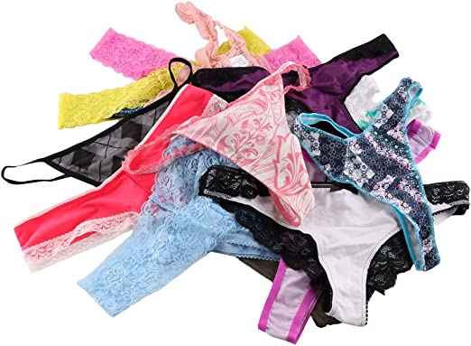 Six Assorted styles Thong&#39;s in One Pack