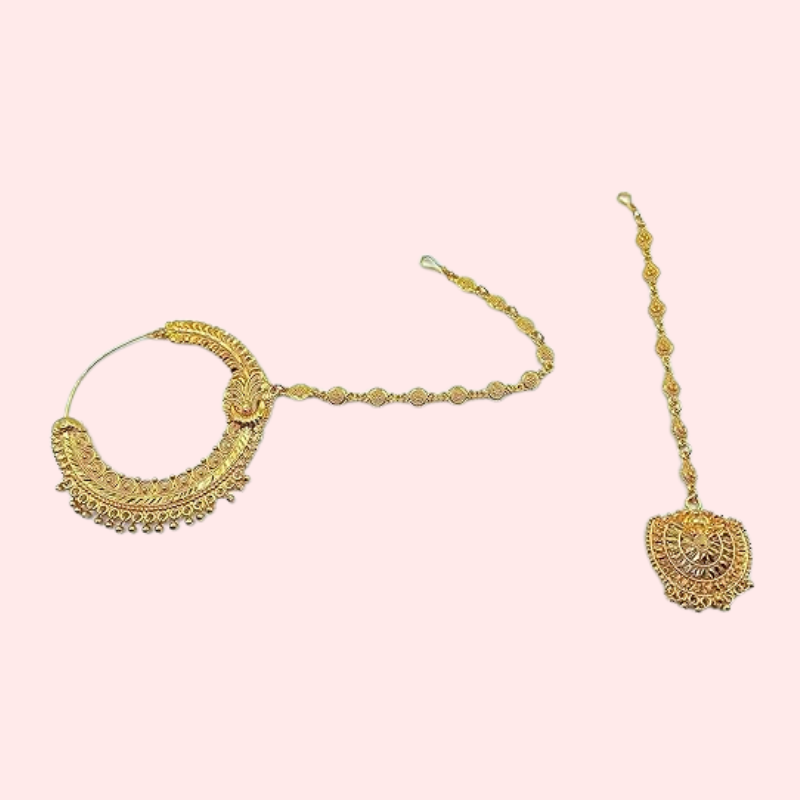 Kumauni Guloband with Nath &amp; Mangtika