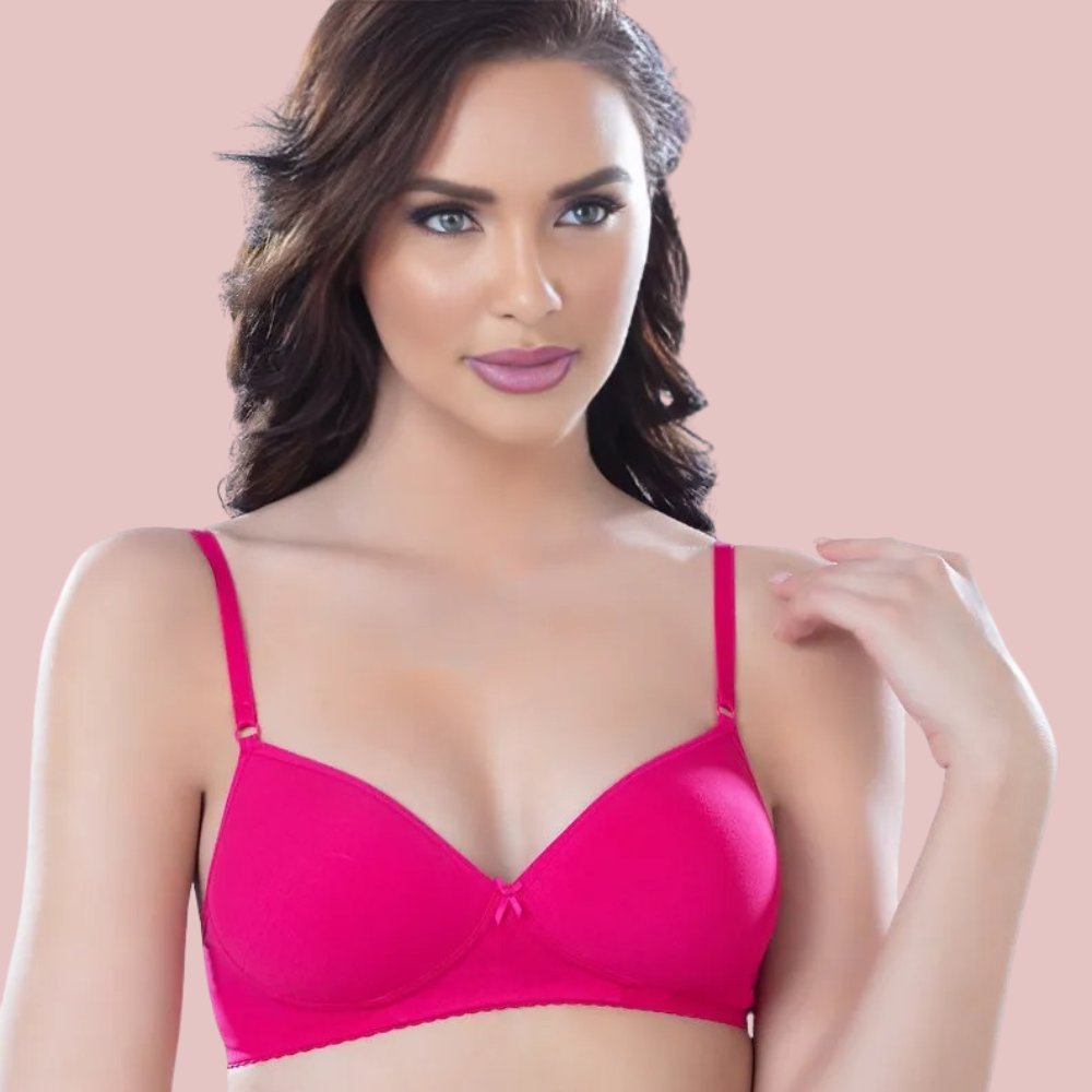 Rosy Embrace – Pinkish Padded Bra