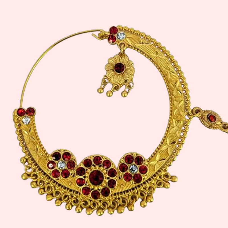 Traditional Pahadi Nath – Kumauni &amp; Garhwali Jewelry