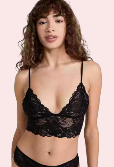 French Daina Signature Bralette Set for High Street Elegance in Gift Box