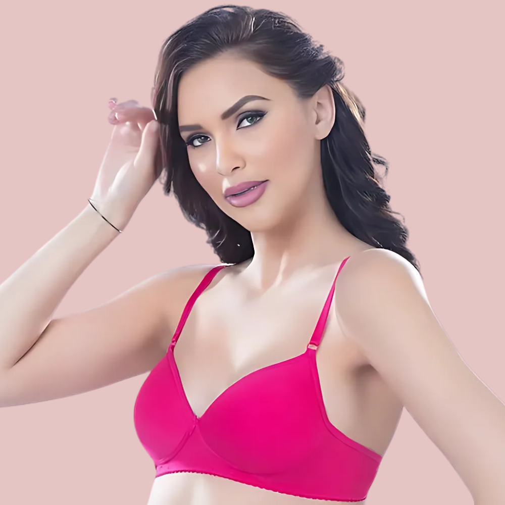 Rosy Embrace – Pinkish Padded Bra