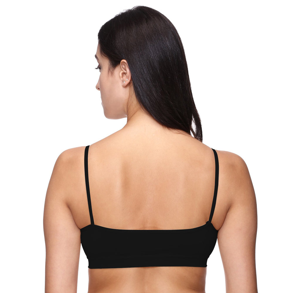 Chic &amp; Flirty Thin Straps Sports Bra- Pack of 3